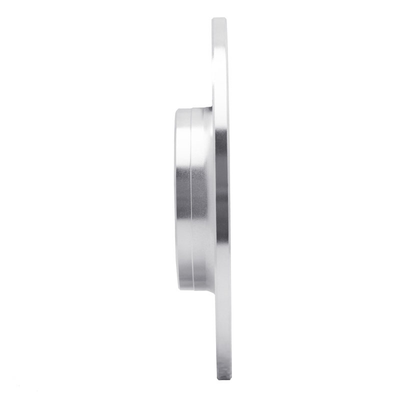 Volvo S60 Brake Rotor (1) - Rear Right - R1 Concepts - Drilled & Slotted - Silver - `18-`25